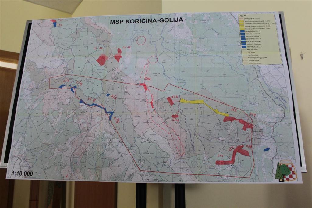 Prezentacija projekta Minsko sumnjivog područja 020 Korićina Golija