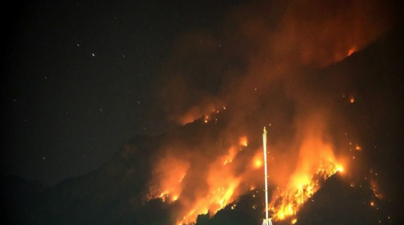 Ponovno aktivni požari na površinama šumarije Bosansko Grahovo