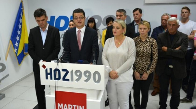 HDZ 1990. raspušten u još jednoj općini u BiH, svi članovi napustili stranku