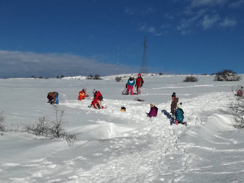 Zimske radosti na obroncima Ljubuše