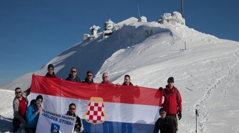 NA KROVU HERCEG-BOSNE: Članovi PD Orlova stina na zimskome usponu na Čvrsnicu