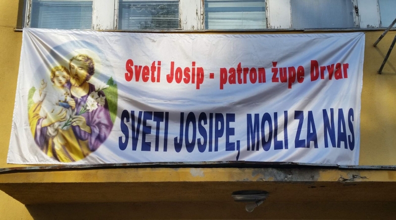 Najava: Proslava sv. Josipa u Drvaru i na Uništima