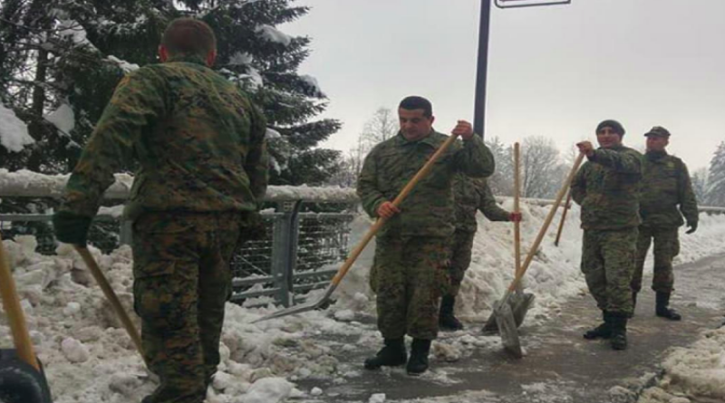 Pripadnici oružanih snaga BiH najavili čišćenje snijega u selu Tiškovac kod Bosanskog Grahova