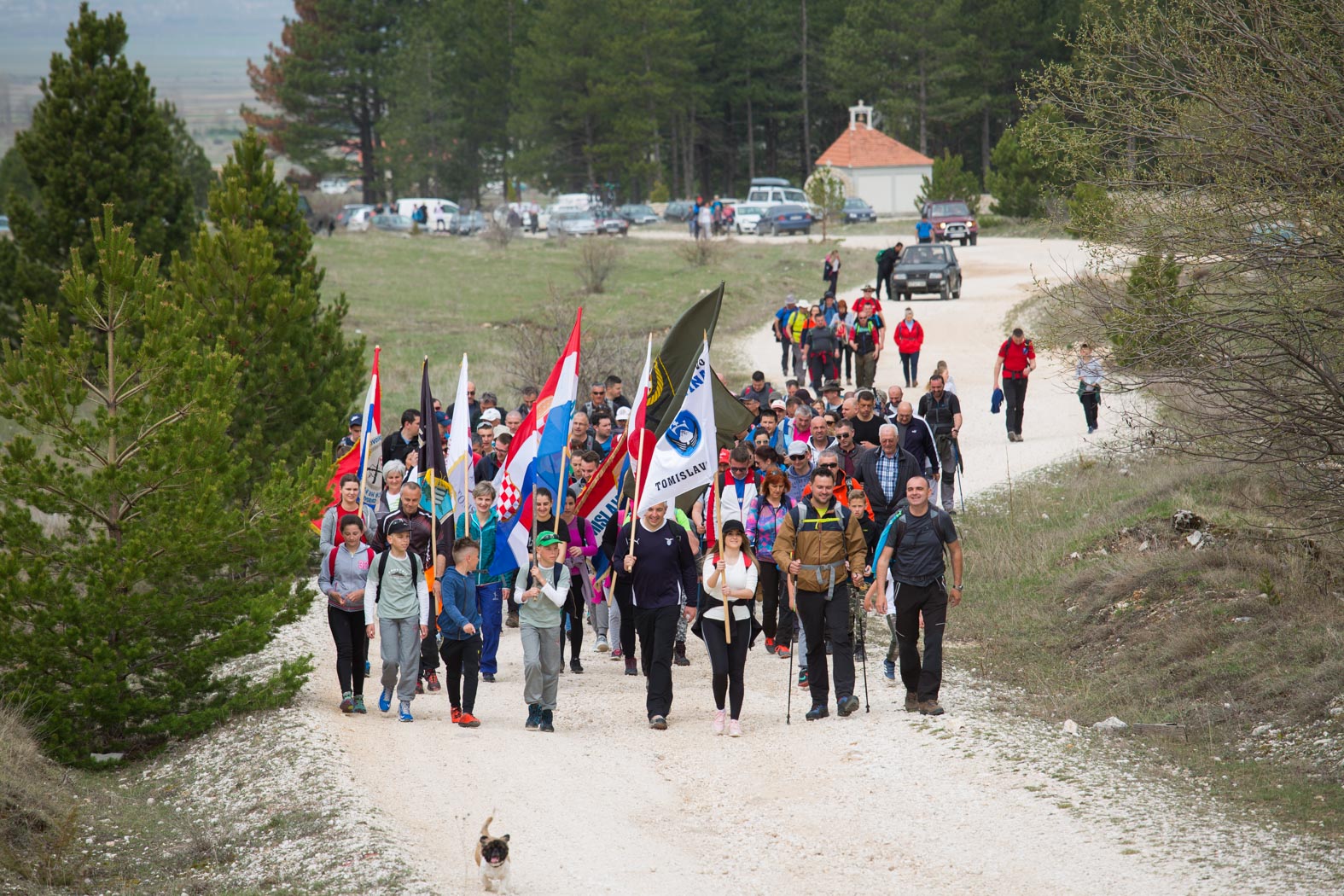 ODRŽAN MEMORIJALNI USPON NA PROKOS, U SPOMEN NA PET STRADALIH HRVATSKIH BRANITELJA