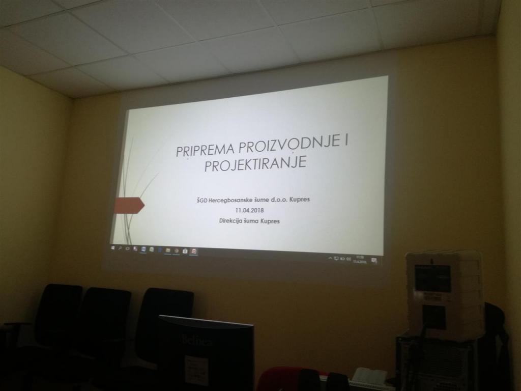 ŠGD KUPRES: Tematski kolegij - planiranje proizvodnje i projektiranje