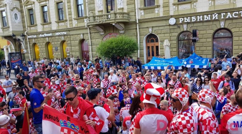 Pogledajte ludnicu hrvatskih navijača u Nižnji Novgorodu