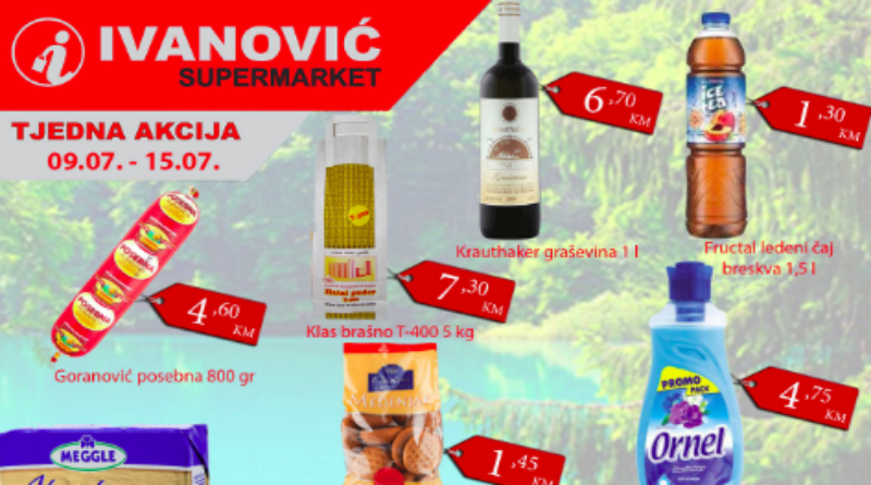 Tjedna akcija Supermarketa Ivanović