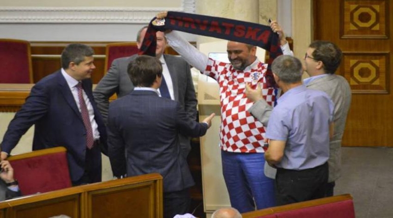 Ukrajinci oduševljeni Vatrenima: Slava Hrvatskoj!