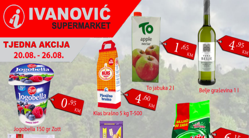 TJEDNA AKCIJA U SUPERMARKETU "IVANOVIĆ"