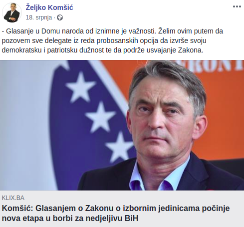 Diana Zelenika protiv trećeg entiteta, izbora u Mostaru neće biti dok Stolac i Neum ne budu teritorij od posebnog značaja za Bošnjake