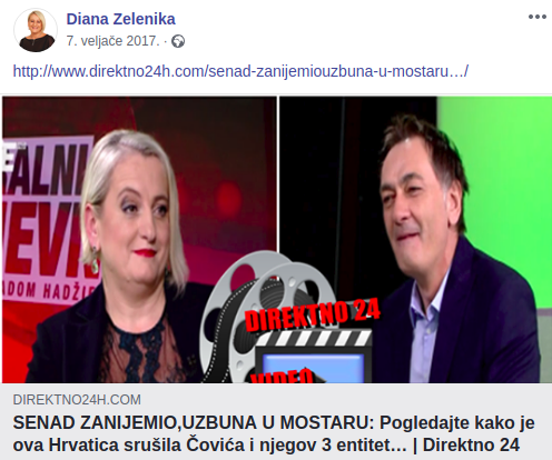 Diana Zelenika protiv trećeg entiteta, izbora u Mostaru neće biti dok Stolac i Neum ne budu teritorij od posebnog značaja za Bošnjake