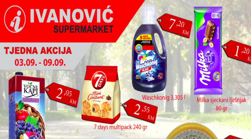 Tjedna akcija Supermarketa Ivanović