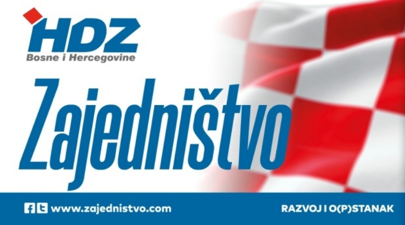 Najava velikog predizbornog skupa HDZ BiH Livno