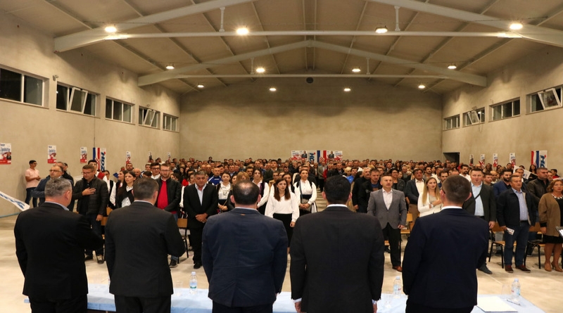 HDZ BiH ODRŽAO VELIČANSTVENI ZAVRŠNI SKUP U NOVOIZGRAĐENOJ SPORTSKOJ DVORANI U BRIŠNIKU