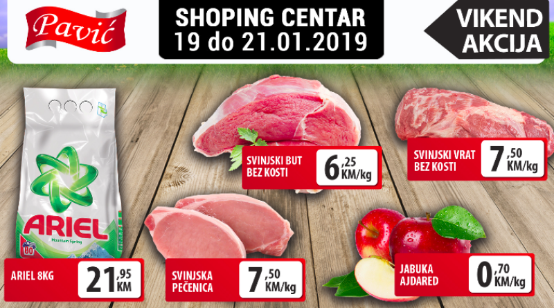 PAVIĆ: Vikend akcija