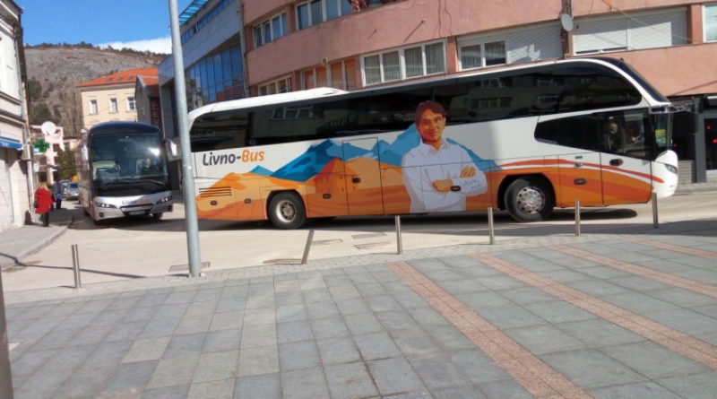 SUTRA PREDSTAVLJANJE KNJIGE ZLATKA DALIĆA  Predstavljen autobus s likom Zlatka Dalića
