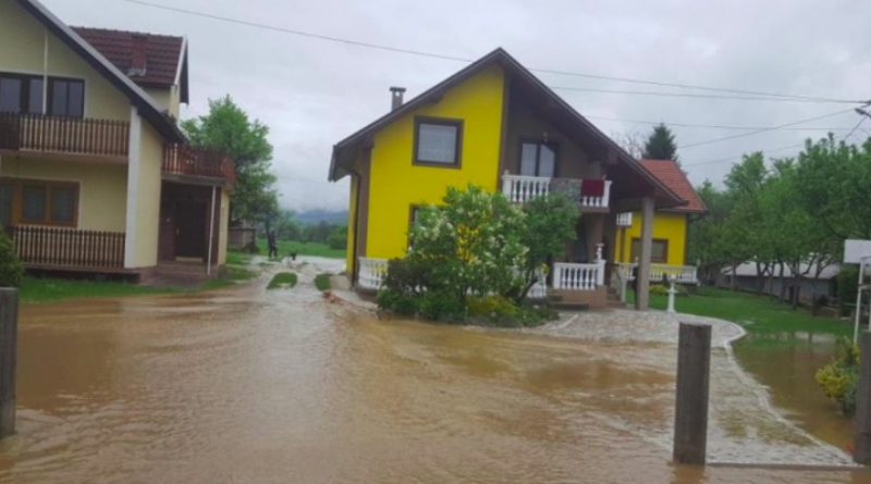 Kiša uzrokovala poplave u tri općine u SBŽ-u