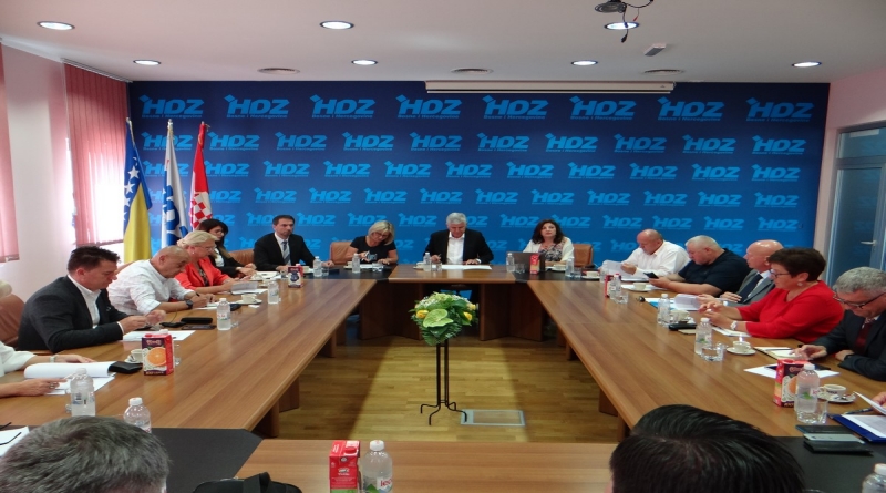 Predsjedništvo HDZ-a BiH: Bosna i Hercegovina žurno treba novu vlast