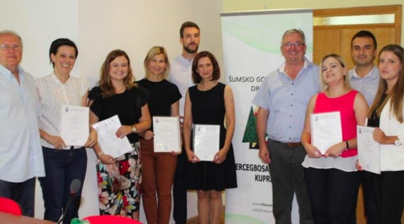 Djelatnicima ŠGD HBŠ dodijeljeni certifikati za upravljanje projektima