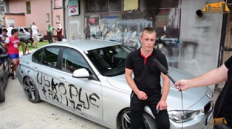 Komšićev DF zbog grafita u Uskoplju Hrvate nazivao neonacistima, hoće li biti isprike sada kada se zna da je Adis Pokvić sam sebe “počastio” natpisima?