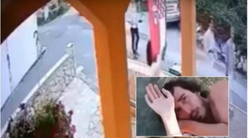 (VIDEO) Turist skinuo hrvatsku zastavu, uočili ga torcidaši pa se nije dobro proveo