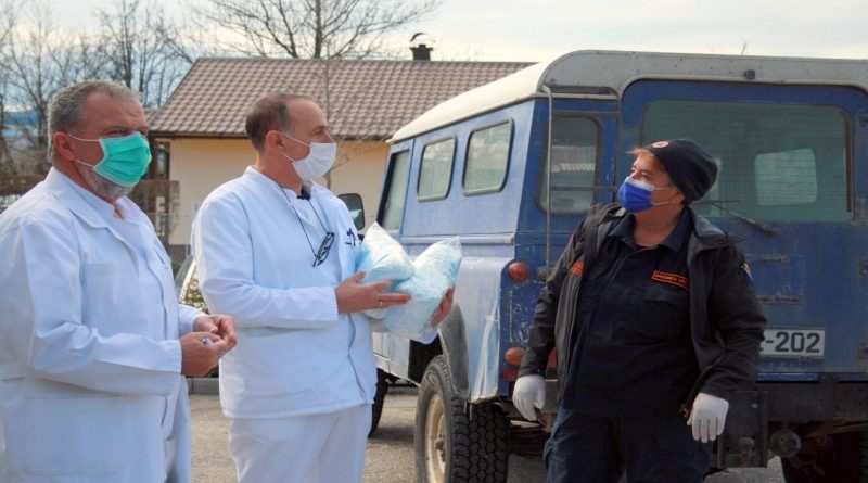 HBŽ: Bolnici, Domu zdravlja, novinarima i volonterima donirane maske za višekratnu uporabu