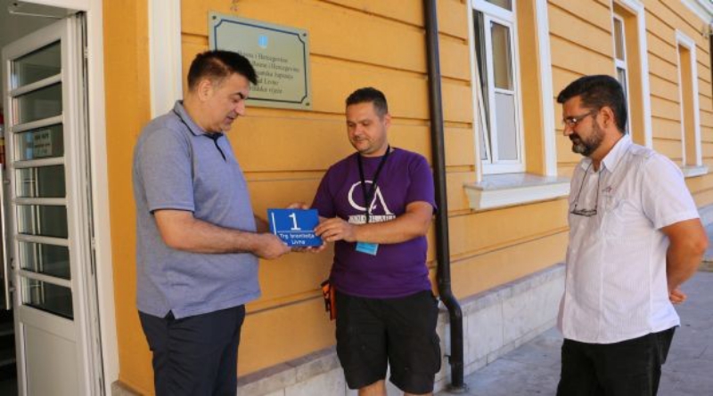 LIVNO: Obavijest o rasporedu postavljanja pločica s kućnim brojevima u Livnu