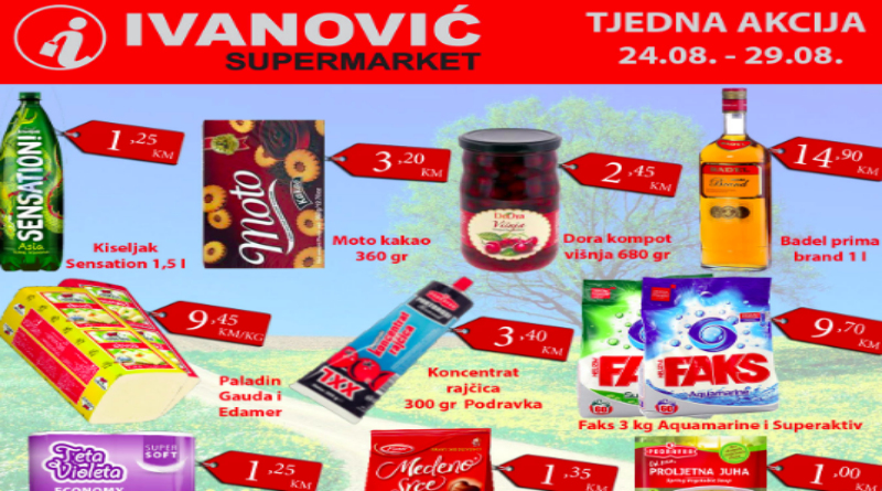 Tjedna akcija Supermarketa Ivanović