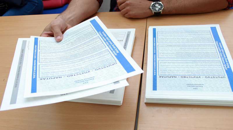 Započinje tiskanje oko 7 milijuna glasačkih listića