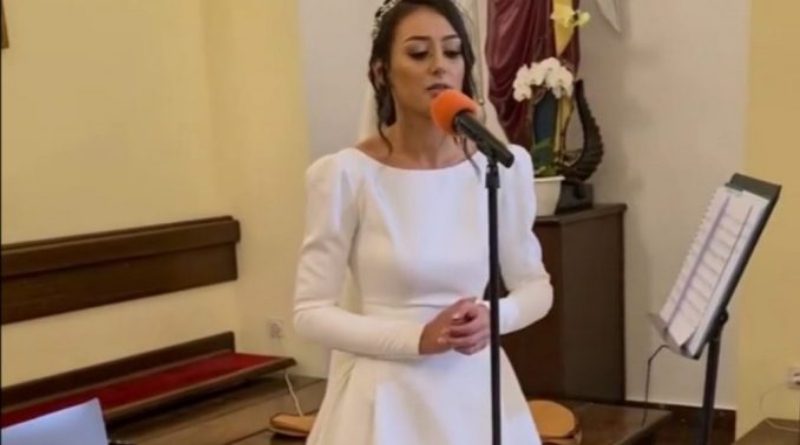 Hit video iz Tomislavgrada: Mladenka zapjevala na svom vjenčanju i raznježila sve