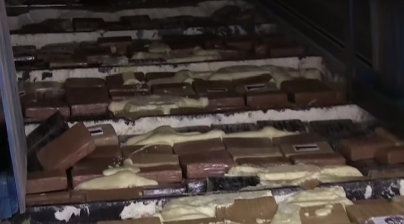 Policija objavila video zapljene pola tone kokaina u Pločama