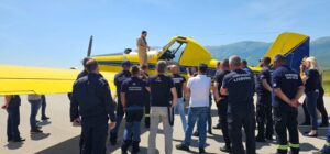 Djelovanje zračnog traktora u Hercegbosanskoj županiji