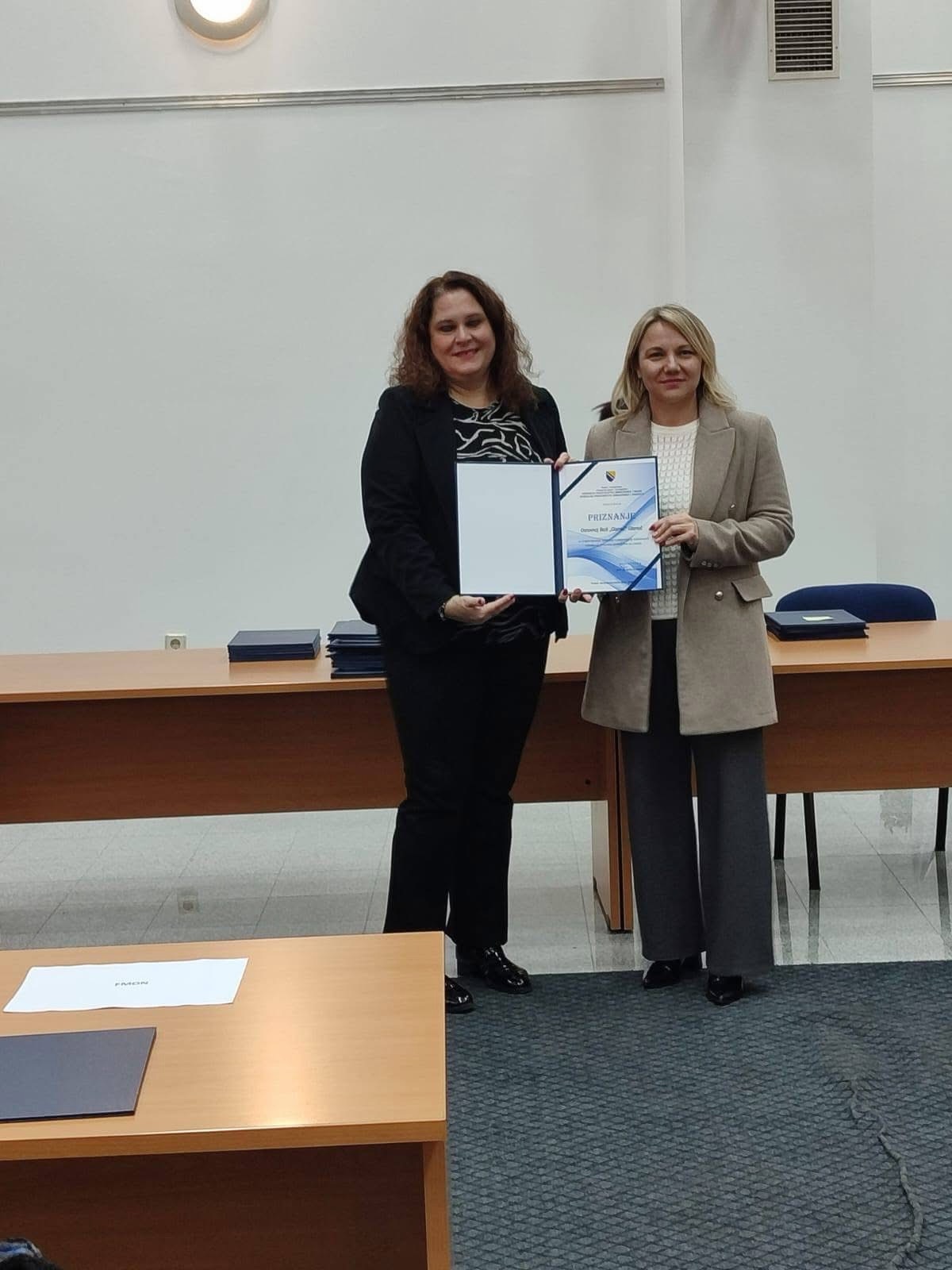 Veliko priznanje za Frana Deljaka i školu u Glamoču na razini Federacije BiH