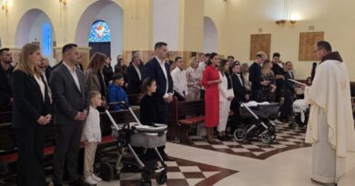 Šest novokrštenika u duvanjskoj bazilici