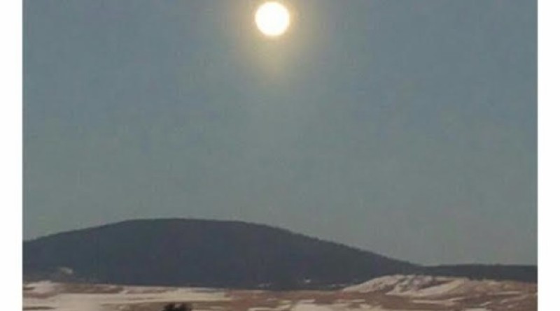 Pun mjesec u božićnoj noći obasjava Kupres