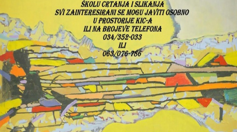 ŠKOLA CRTANJA I SLIKANJA U KIC-u