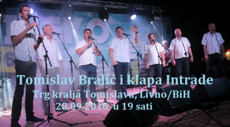 Tomislav Bralić i klapa “Intrade” u Livnu