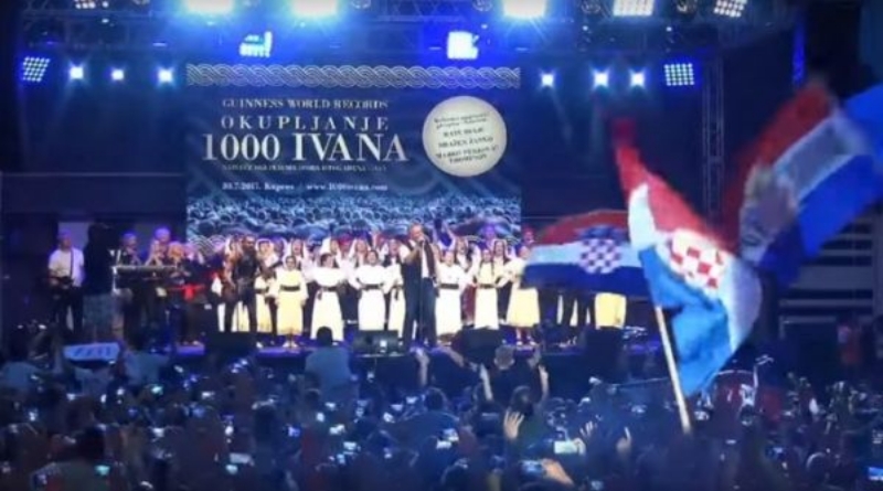 1000 Ivana: Snimka Thompsonovog koncerta s Kupresa i na službenoj stranici Guinnessovih rekorda