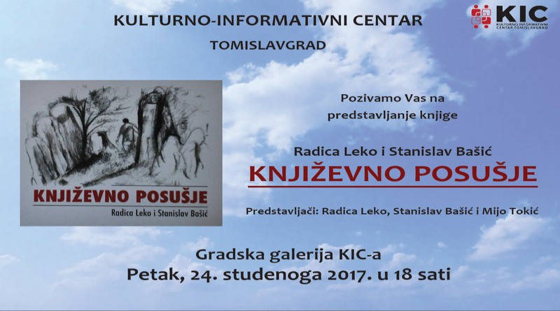 TOMISLAVGRAD: Sutra predstavljanje knjige „Književno Posušje“