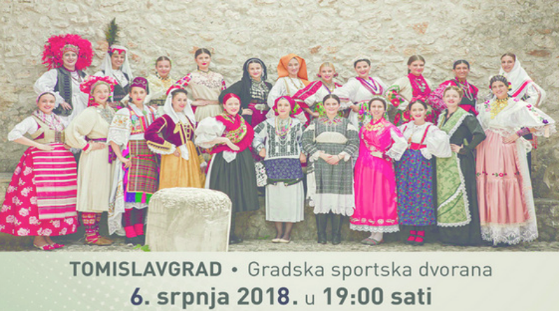 TOMISLAVGRAD: 5. revija tradicijske odjeće i izbor najljepše Hrvatice u narodnoj nošnji izvan RH (6. srpnja)