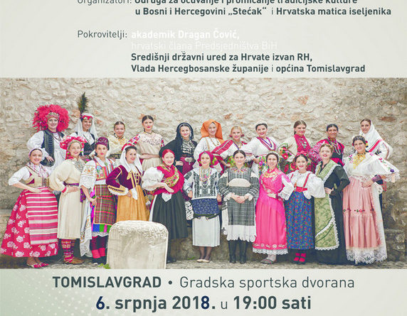 DANAS: 5. izbor najljepše Hrvatice u narodnoj nošnji izvan RH (19 sati)