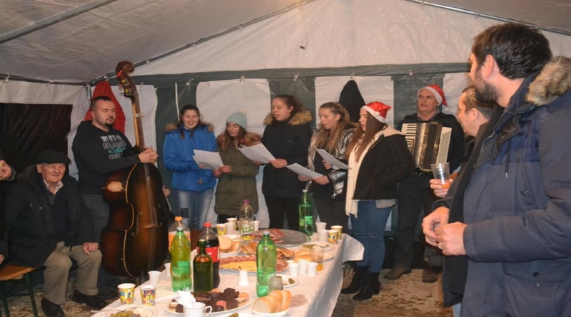 Božićni domjenak u Bosanskom Grahovu