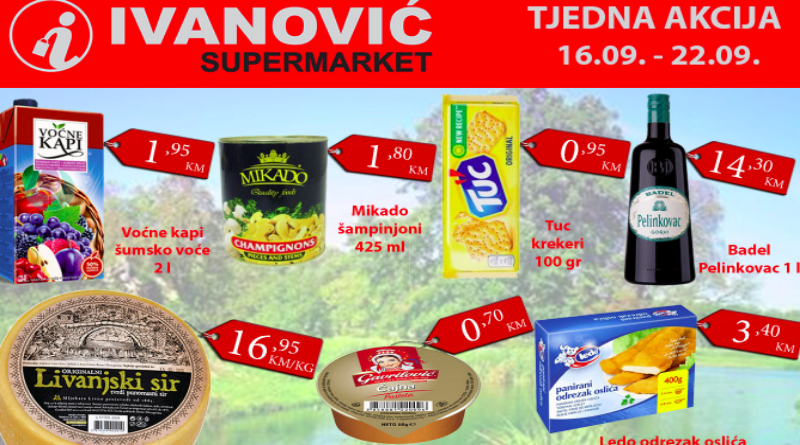 Tjedna akcija Supermarketa Ivanović