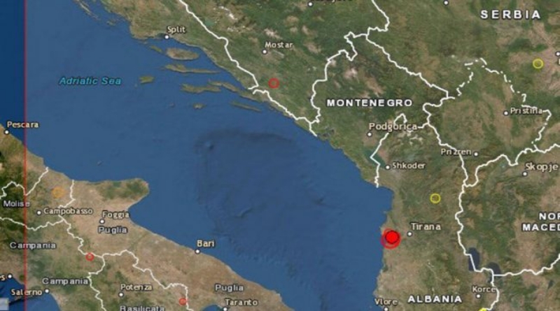 Snažan i dugotrajan potres izazvao paniku u Albaniju, osjetio se i u Dubrovniku