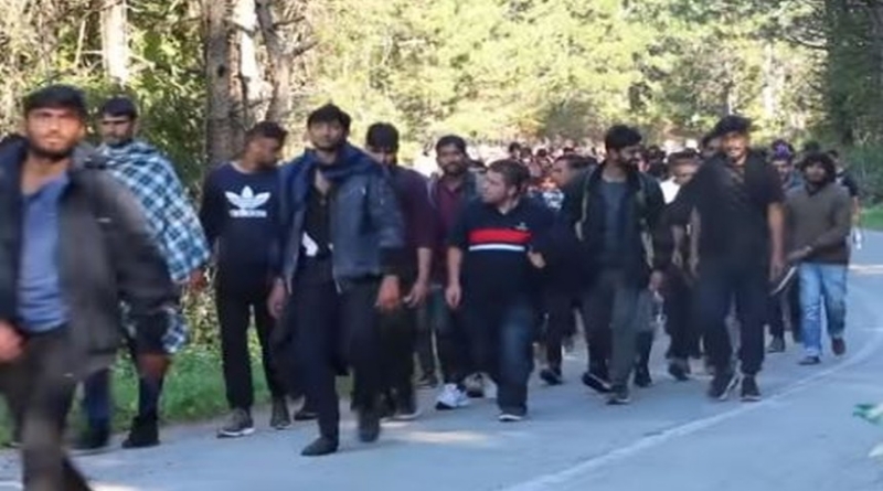 Četiri migranta ozlijeđena u sukobu, zapaljen lovački dom