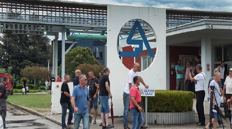 Radnicima Aluminija uskoro zadnja plaća i otkazi
