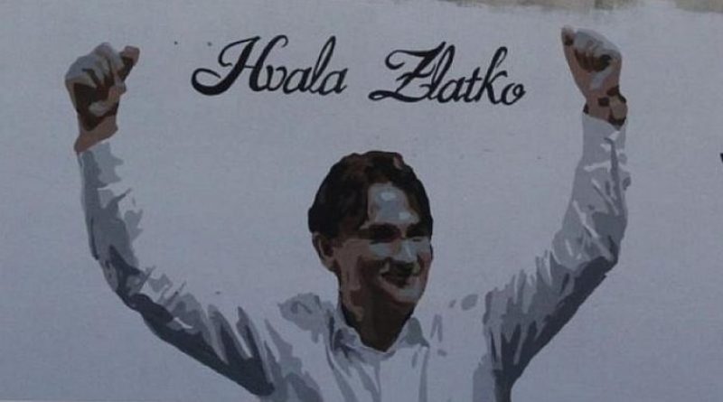 Obnovljen mural Zlatka Dalića u Livnu