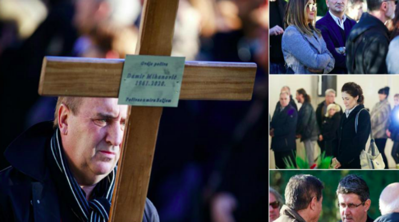 Ćubi ispraćen na posljednji počinak: 'Otišao je svirati s Oliverom'