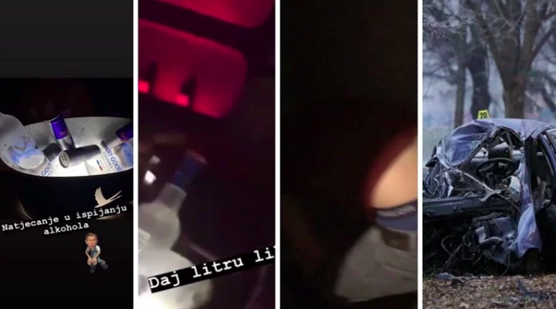 Poginuli u Osijeku prije smrti slikali "natjecanje u alkoholu"