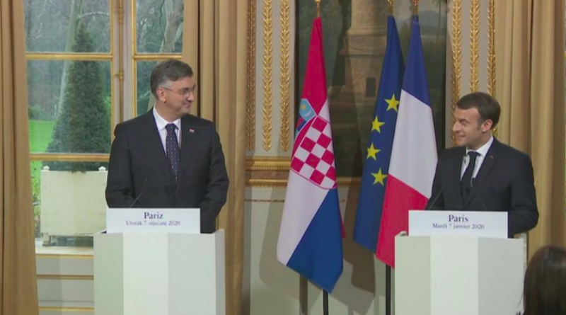 Sastanak u Parizu: Plenković s Macronom razgovarao i o BiH